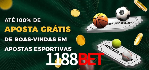 1188Bet Ate 100% de Aposta Gratis