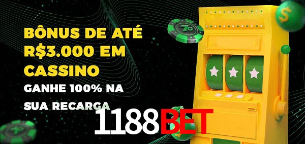 1188Bet melhor bônus de depósito